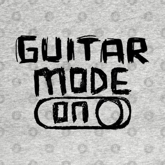 Guitar Mode ON for Love of Guitar by badlydrawnbabe